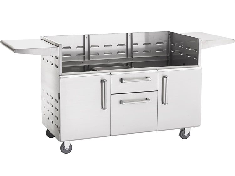 PGS Grills Legacy Stainless Steel Portable Cart for Big Sur Grills