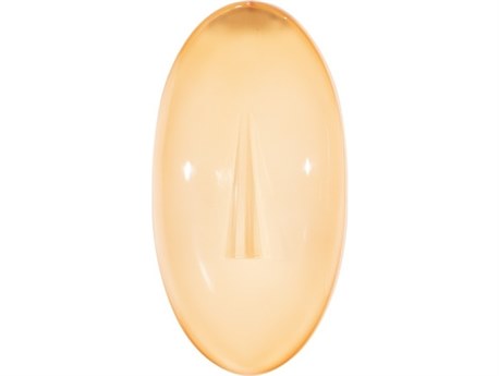 Phillips Collection Cycladic Yellow Oval Glass Wall Art