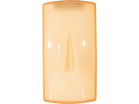 Phillips Collection Cycladic Yellow Rectangle Glass Wall Art
