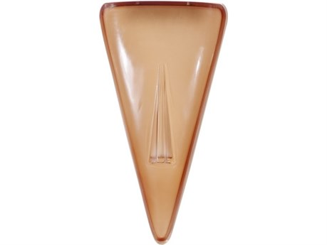 Phillips Collection Cycladic Brown Triangle Glass Wall Art