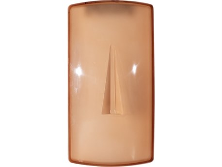 Phillips Collection Cycladic Brown Rectangle Glass Wall Art