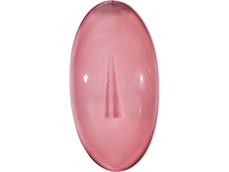 Phillips Collection Cycladic Pink Oval Glass Wall Art