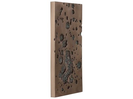 Phillips Collection Splotch Wall Art in Rectangle in Bronze Finish