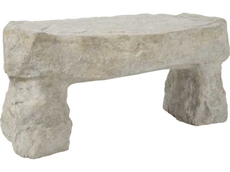 Luxecor Roman Stone Gray Accent Bench