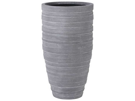 Phillips Collection June Raw Gray 19" Slim Plant Stand