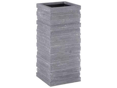 Phillips Collection June Square Gray 15" Plant Stand
