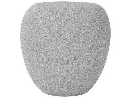 Phillips Collection Oval Resin Dark Granite End Table