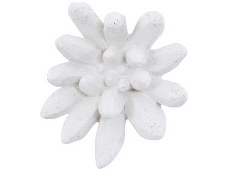 Phillips Collection Compactum Succulent White Stone 3D Wall Art
