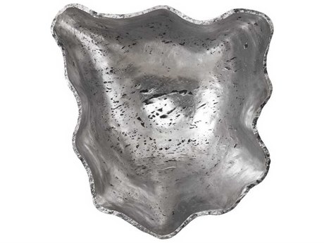 Phillips Collection Cast Onyx Wall Bowl Silver 3D Wall Art