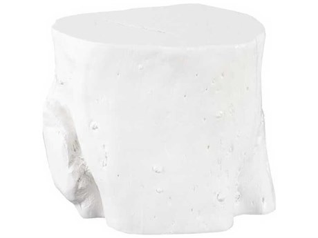 Phillips Collection White Accent Stool