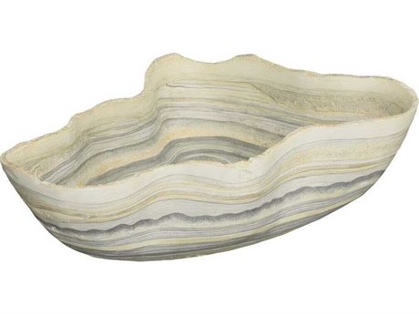 Phillips Collection Cast Naturals Gray Onyx Bowl