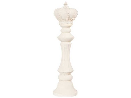 Phillips Collection White King Chess Sculpture