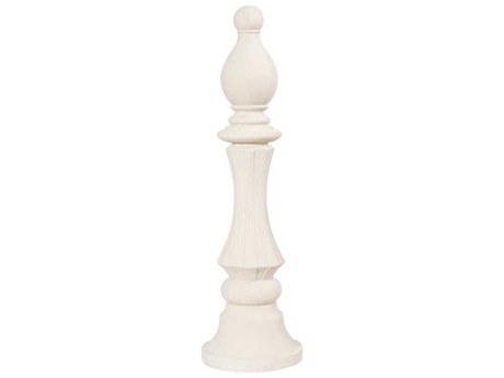 Phillips Collection White Bishop Chess Sculpture