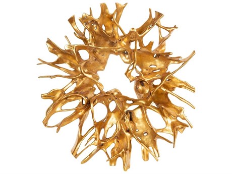 Phillips Collection Gold Leaf 3D Wall Art