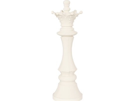 Phillips Collection Queen Chess Off White Sculpture