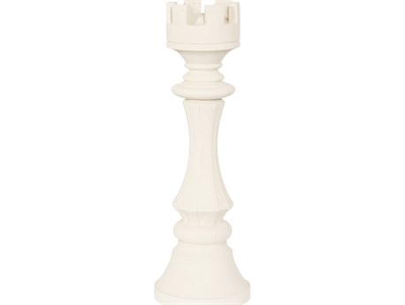 Phillips Collection Rook Chess Off White Sculpture