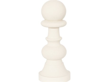 Phillips Collection Pawn Chess Off White Sculpture