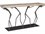 Phillips Collection 60" Rectangular Wood Natural Black Console Table  PHCTH100840