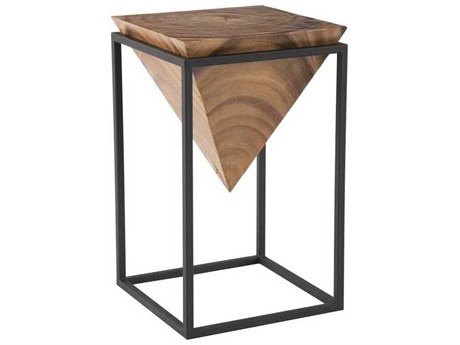 Phillips Collection Square Wood Natural End Table