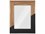 Phillips Collection Gray Stone / Black 36''W x 46''H Rectangular Wall Mirror  PHCTH105237