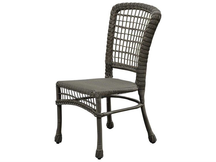 Panama Jack Ina Beach Aluminum Wicker Stackable Side Chair Panama Jack Ina Beach Aluminum Wicker Stackable Side Chair Pjo 1301 Gry Sc