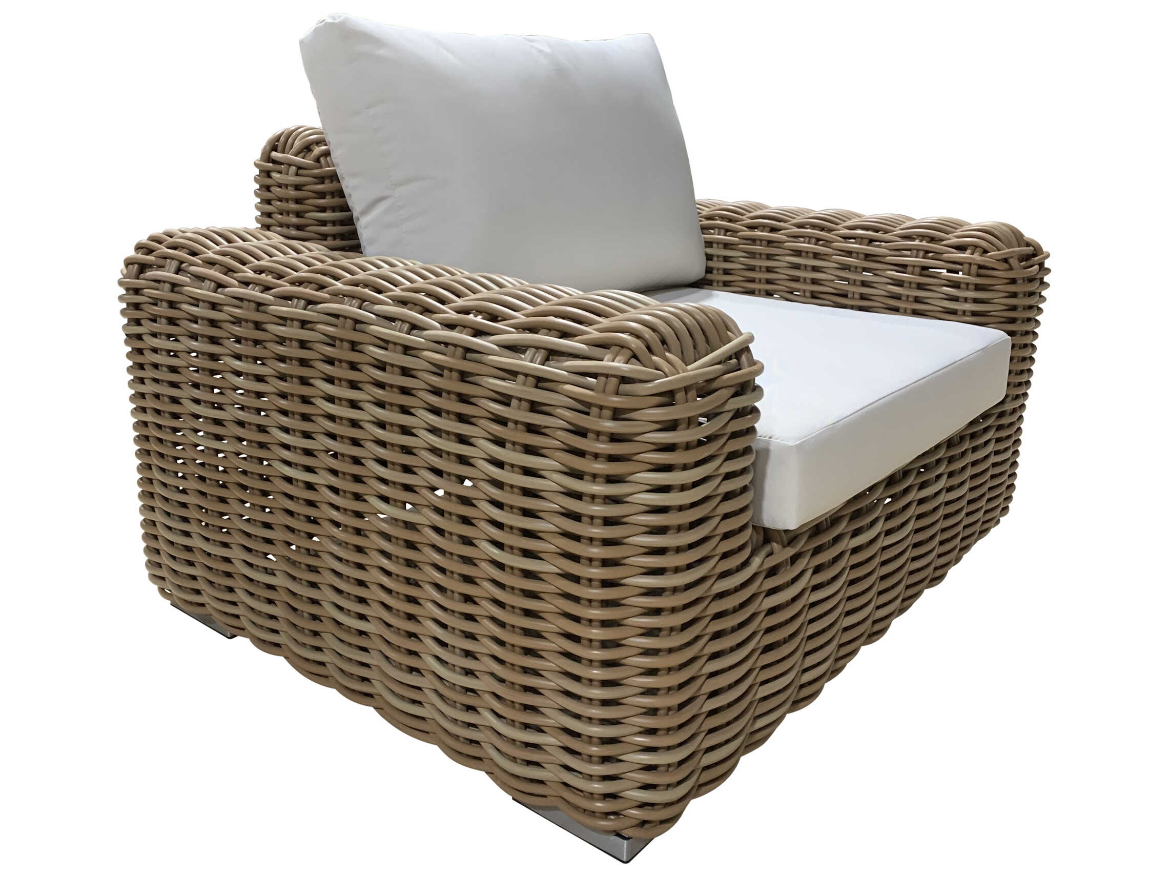 Panama Jack Outdoor Cancun Wicker Cushion Lounge Chair PJPJO2501HONLC
