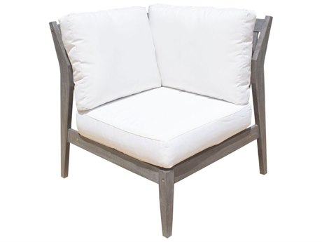 Panama Jack Outdoor Poolside Aluminum Cushion Corner Lounge Chair