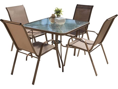 Panama Jack Cafe Steel Dining Set