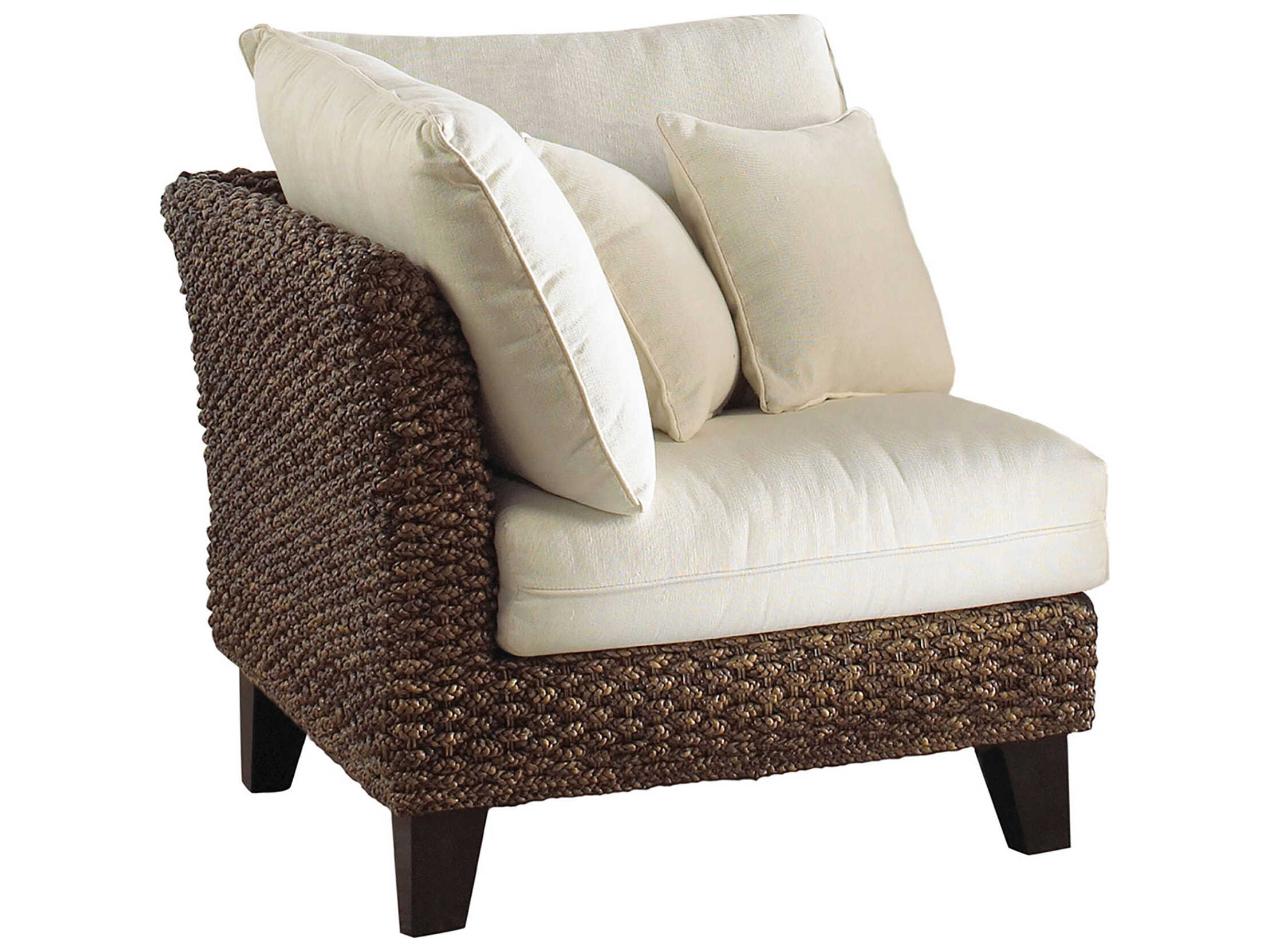 Panama Jack Sanibel Wicker Corner Chair | PJPJS1001ATQC