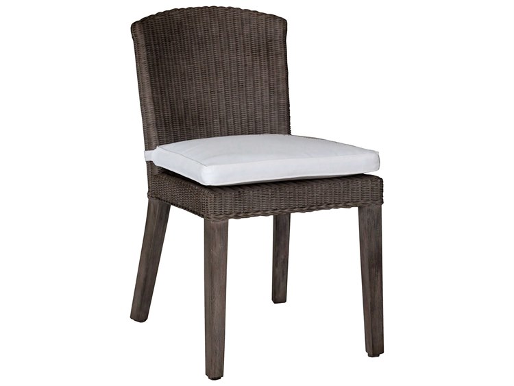 Panama Jack Sunroom Playa Largo Wicker Cushion Dining Chair