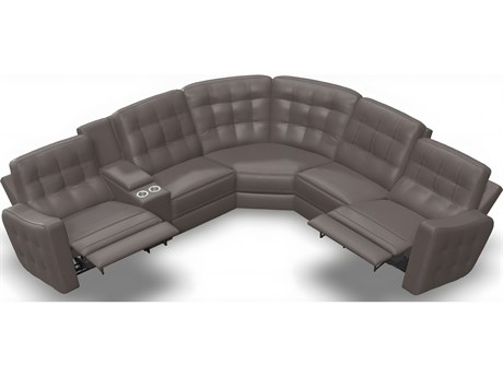 Palliser Astoria Leather Upholstery Sectional Sofa