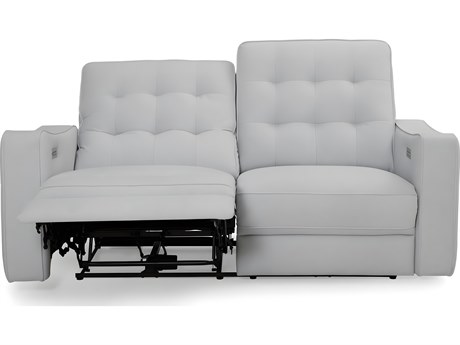 Palliser Astoria Leather Upholstery Sofa Power Recliner with Headrest & Lumbar 2 over 2