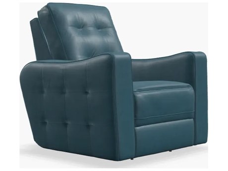 Palliser Astoria Leather Upholstery Power Recliner Wall Hugger with Headrest & Lumbar
