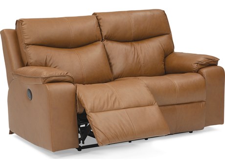 Palliser Providence Leather Upholstery Loveseat Power Recliner