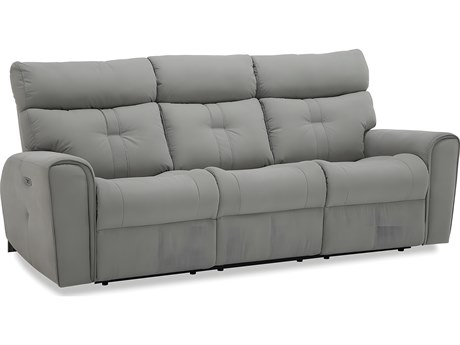 Palliser Washington Leather Upholstery Sofa Power Recliner with Power Headrest
