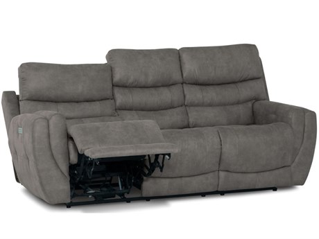 Palliser Gavin Leather Upholstery Sofa Power Recliner with Headrest & Lumbar
