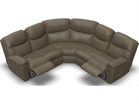 Palliser Regent Leather Upholstery Sectional Sofa