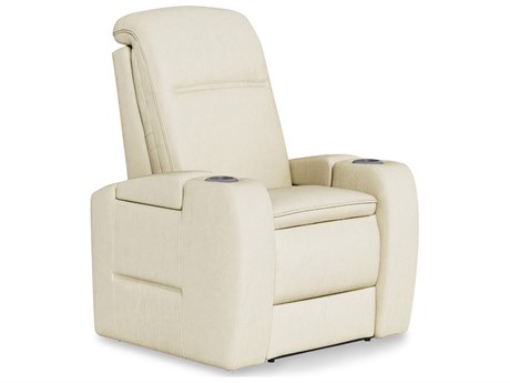 Palliser Vertex Leather Upholstery Power Recliner with Power Headrest & Lumbar