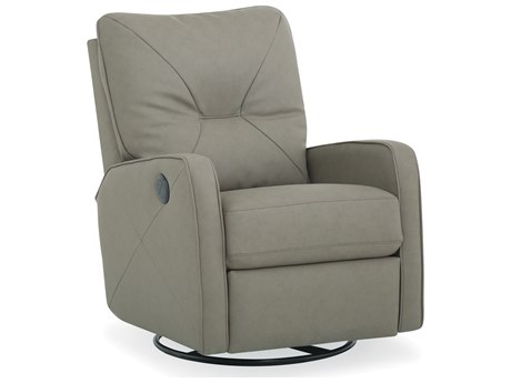 Palliser Theo Leather Upholstery Swivel Glider Power Recliner