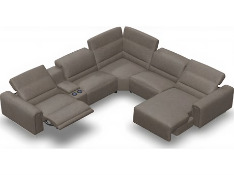 Palliser Armina Leather Upholstery Upholstered Sectional Sofa