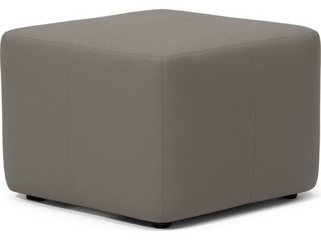 Palliser Mingle Leather Upholstery Square Small Ottoman