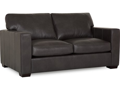 Palliser Colebrook Espresso Leather Upholstery Loveseat