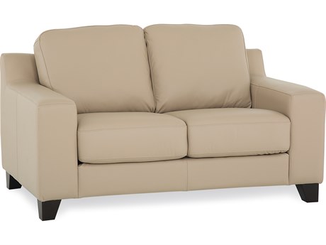 Palliser Reed Leather Upholstery Loveseat