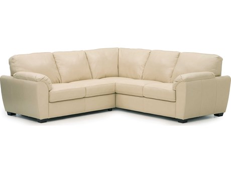 Palliser Lanza Leather Upholstery Sectional Sofa