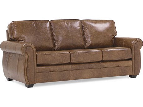 Palliser Viceroy Espresso Leather Upholstery Sofa