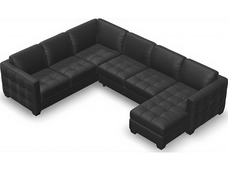 Palliser Barrett Leather Upholstery Sectional Sofa