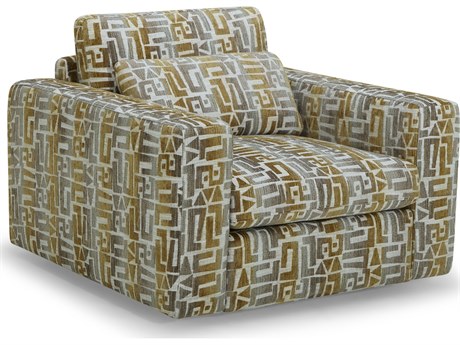 Palliser Ensemble Max Track Arm Leather Upholstery Swivel Chair