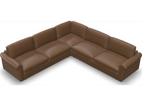 Palliser Ensemble Max Roll Arm Leather Upholstery Upholstered Sectional Sofa