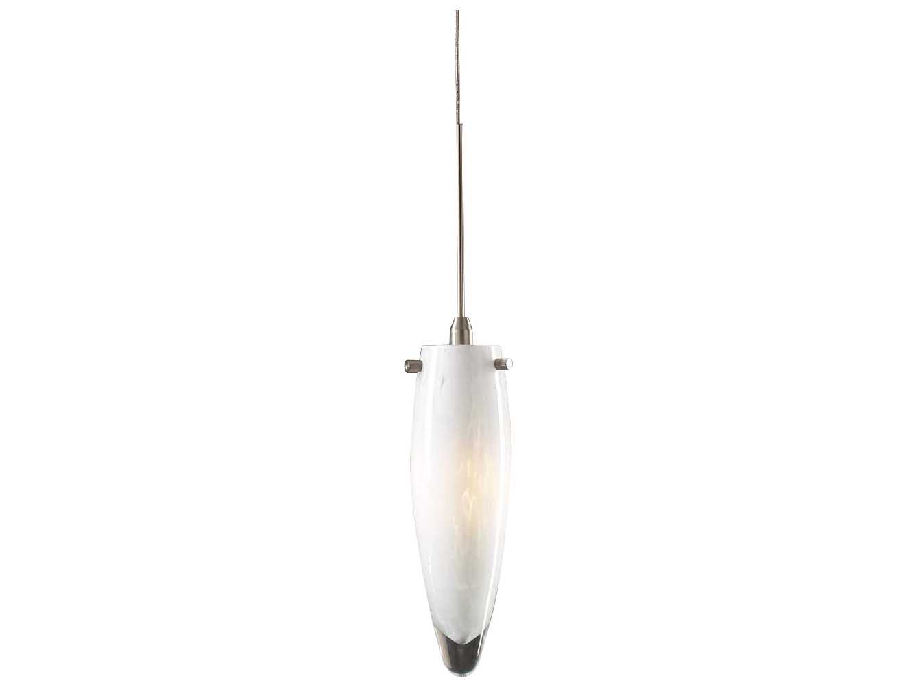 Plc Lighting Lluvia Satin Nickel White Glass 3 Wide Halogen Mini Plc Lighting Lluvia Satin Nickel White Glass 3 Wide Halogen Mini Pendant Light