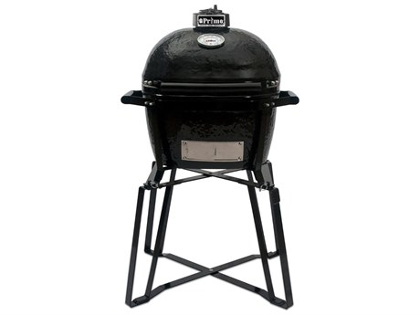 Primo Oval Junior Charcoal Grill with GO top and base
